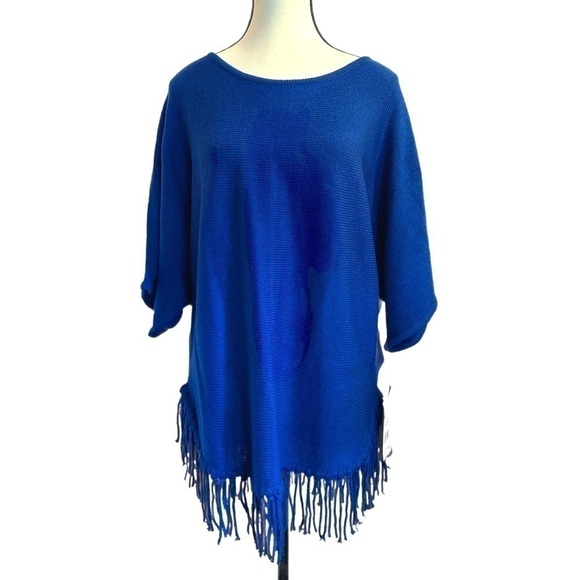 Women’s Sweater Poncho by NY Collection - Size S - NWT - Picture 3 of 5